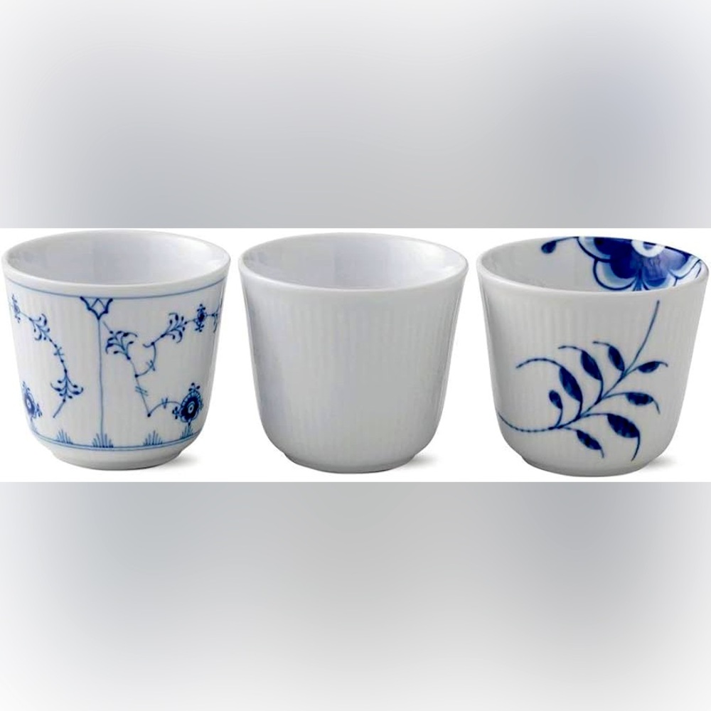 Royal Copenhagen, History Mix Thermal Cups. New, never used